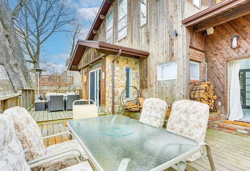 Waterfront Lake Hopatcong Home W/ Boat Dock!