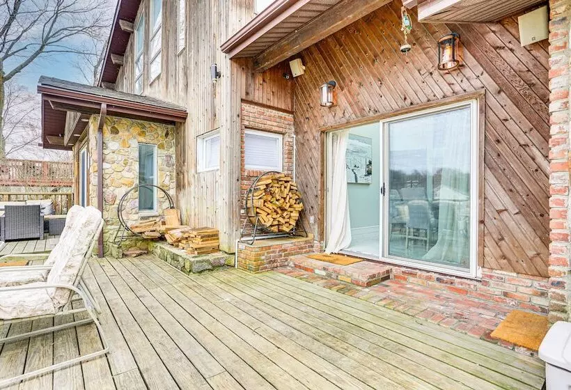 Waterfront Lake Hopatcong Home W/ Boat Dock!