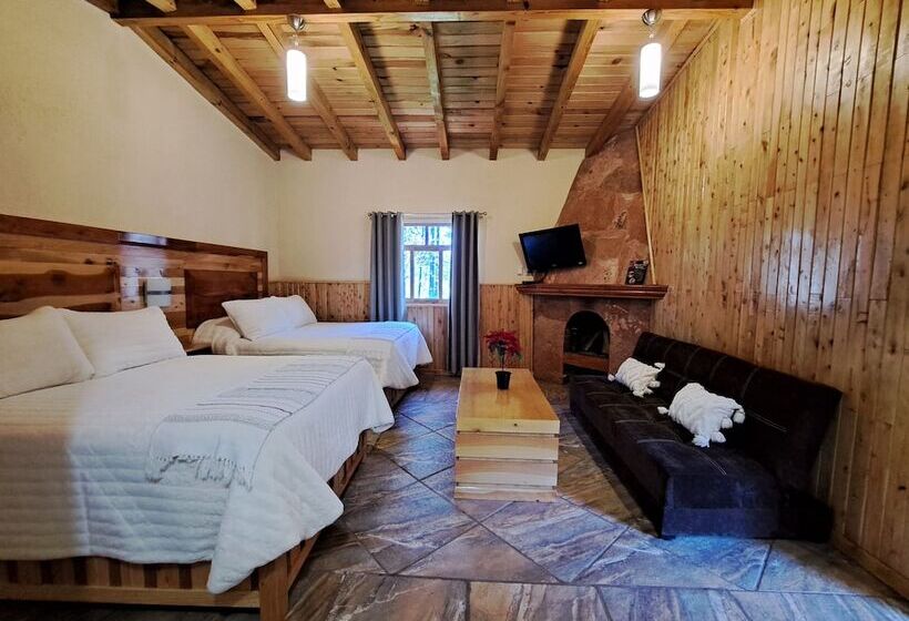 ホテル Cabañas Rancho El Mayab