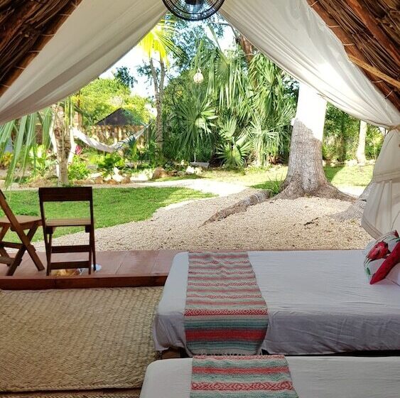 El Búho Bacalar Eco Cabañas Hostal