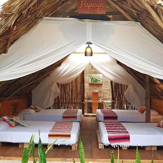 El Búho Bacalar Eco Cabañas Hostal