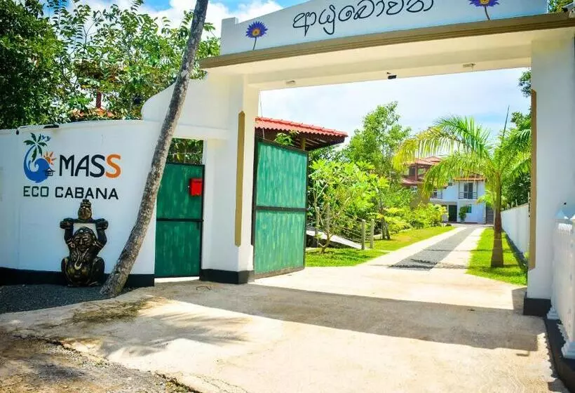 تختخواب و صبحانه Mass Eco Cabana Yoga & Spa   Unawatuna