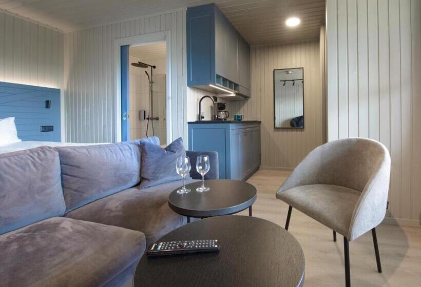 Отель Grønnbuene Rorbu