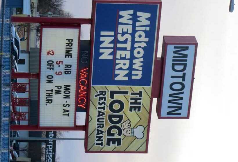 فندق على الطريق Mid Town Western Inn