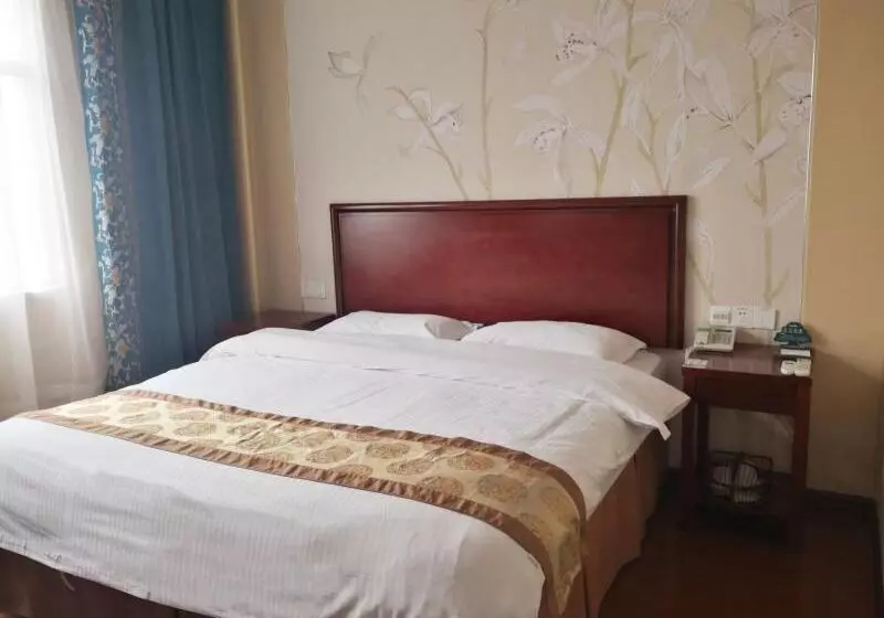 Hotelli Greentree Inn Zhejiang Ningbo Dongqian Lake Yinxian Avenue North Mozhi Road Business