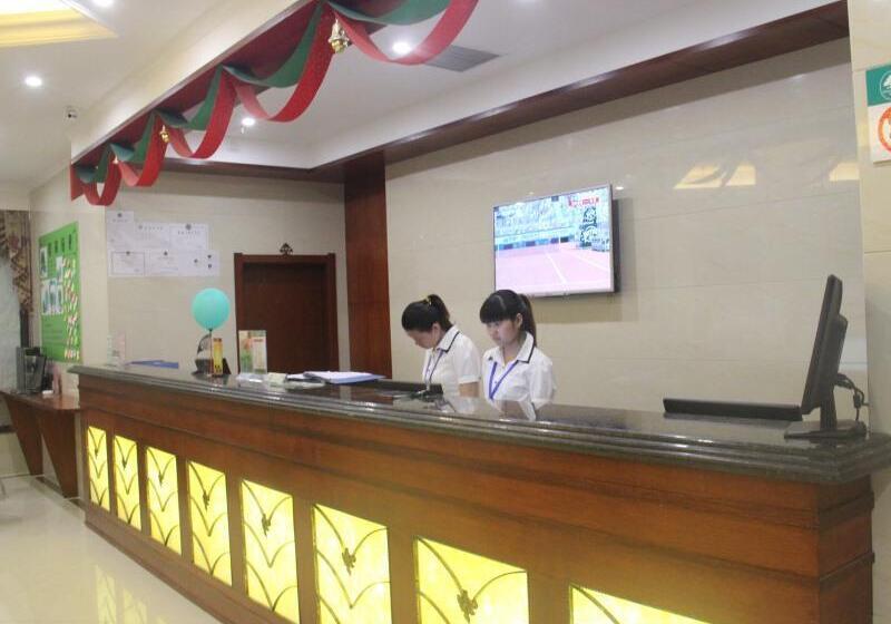 فندق Greentree Inn Zhejiang Ningbo Dongqian Lake Yinxian Avenue North Mozhi Road Business