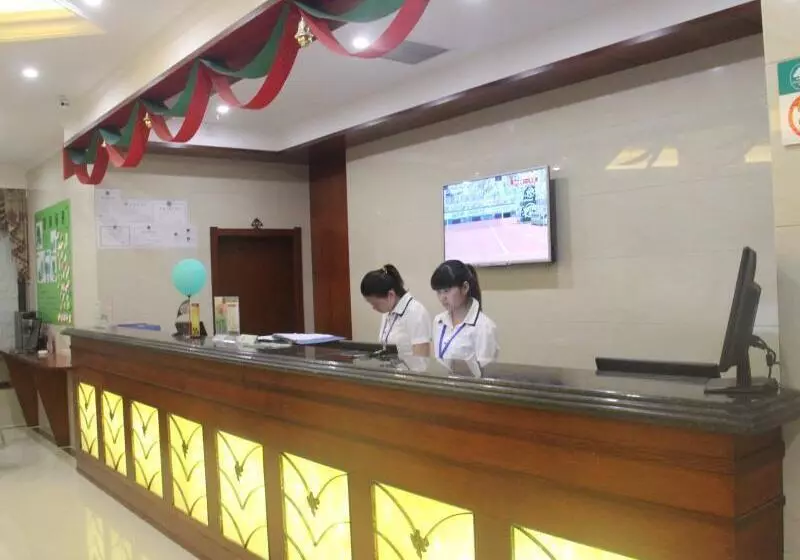 Hotelli Greentree Inn Zhejiang Ningbo Dongqian Lake Yinxian Avenue North Mozhi Road Business