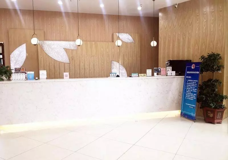 Hotelli Greentree Inn Zhejiang Ningbo Dongqian Lake Yinxian Avenue North Mozhi Road Business