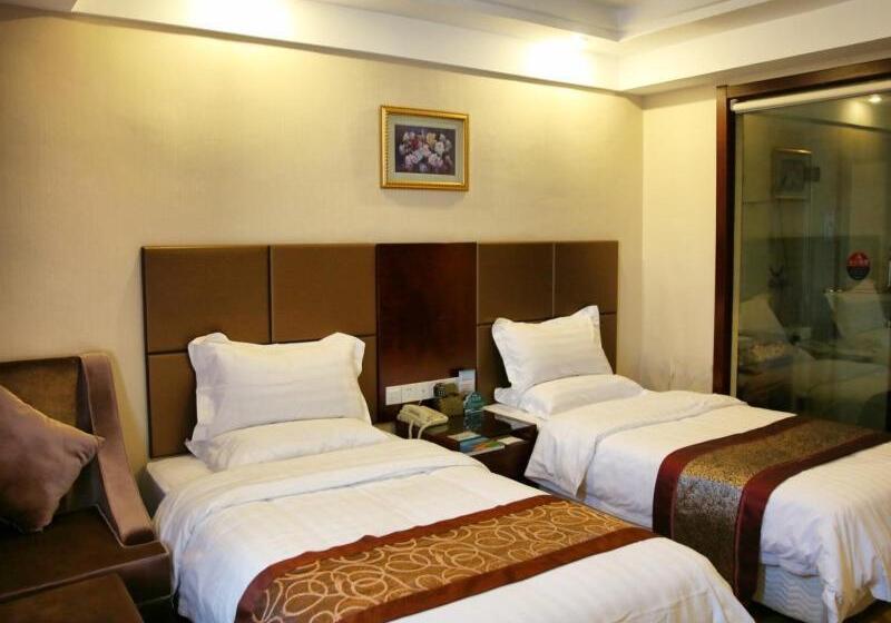 בית מלון כפרי Greentree Inn Shandong Rizhao Shanhaitian Holiday Resort Business