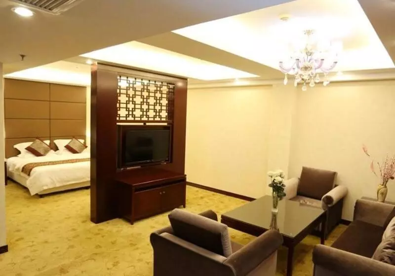 Hotelli Greentree Inn Shandong Rizhao Shanhaitian Holiday Resort Business
