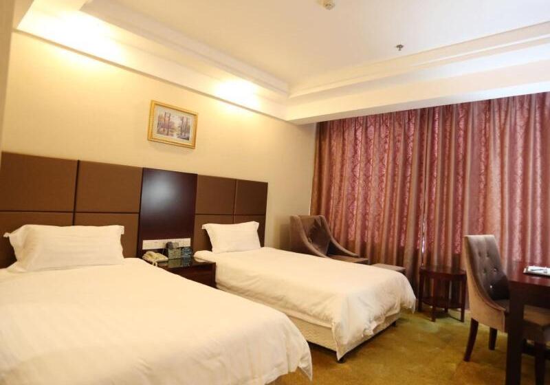 בית מלון כפרי Greentree Inn Shandong Rizhao Shanhaitian Holiday Resort Business