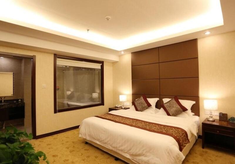 בית מלון כפרי Greentree Inn Shandong Rizhao Shanhaitian Holiday Resort Business