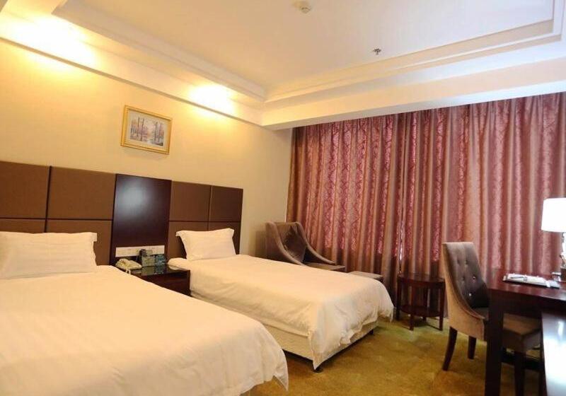 בית מלון כפרי Greentree Inn Shandong Rizhao Shanhaitian Holiday Resort Business