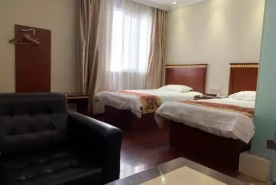 Hotelli Greentree Inn Shanghai Jiading District Jiangqiao Jinyun Road Metro Station Express