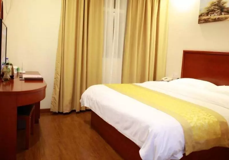 Hotelli Greentree Inn Shanghai Jiading District Jiangqiao Jinyun Road Metro Station Express