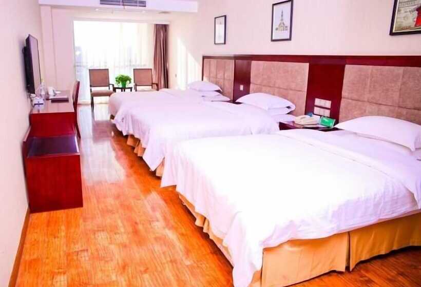 فندق Greentree Inn Sichuan Chengdu Airport Road Zhujiang Road Express