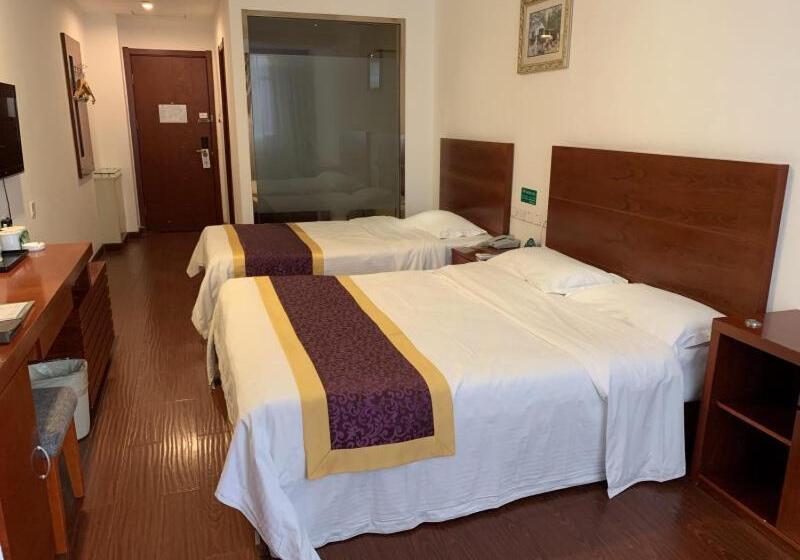 호텔 Greentree Inn Shanxi Taiyuan Tongluo Bay Business