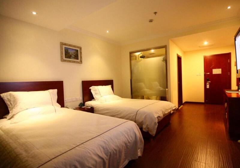 호텔 Greentree Inn Shanxi Taiyuan Tongluo Bay Business
