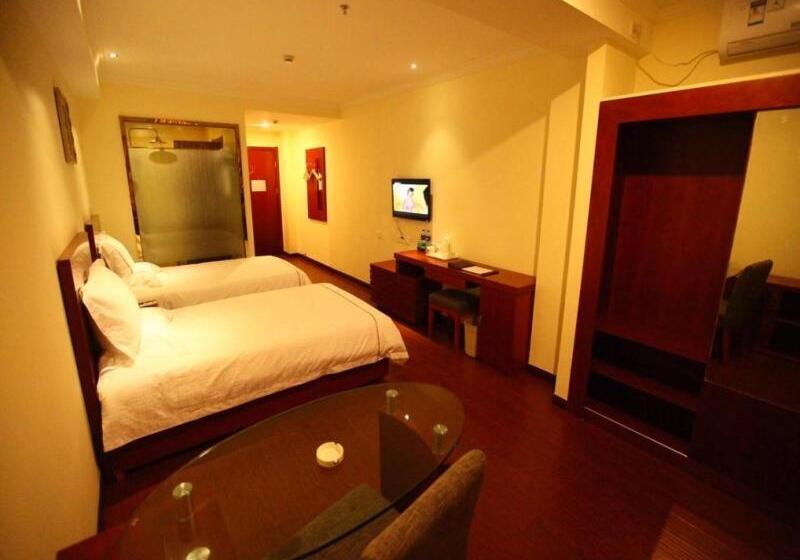 호텔 Greentree Inn Shanxi Taiyuan Tongluo Bay Business