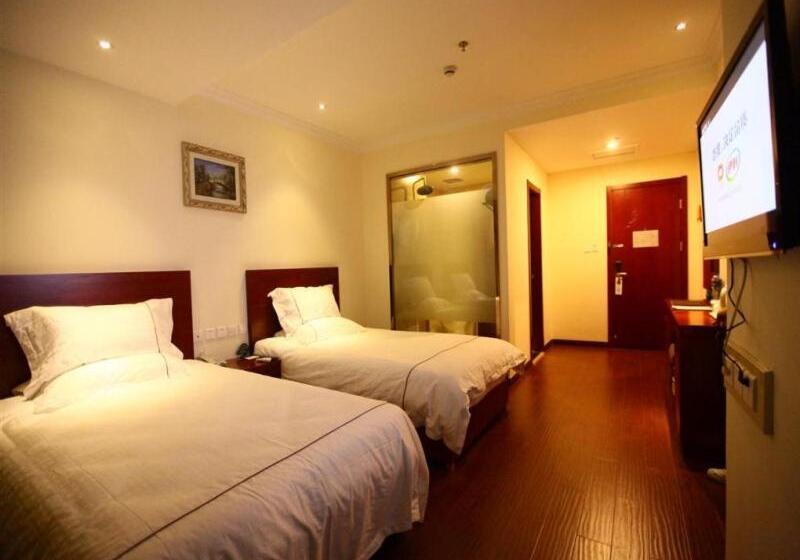 호텔 Greentree Inn Shanxi Taiyuan Tongluo Bay Business