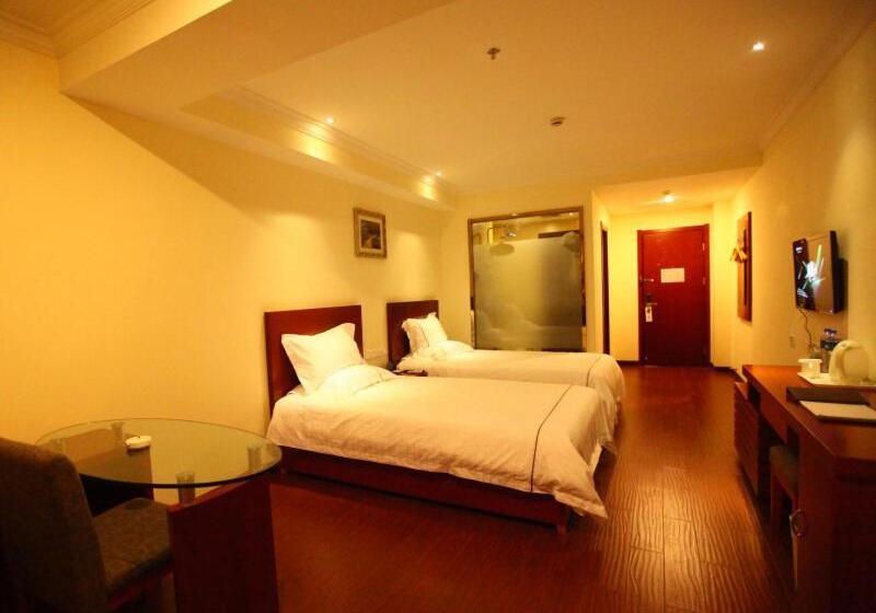 호텔 Greentree Inn Shanxi Taiyuan Tongluo Bay Business