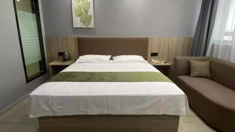 Hotelli Greentree Inn Wuhu Fangte Second Phase Nanxiang Wanshang Express
