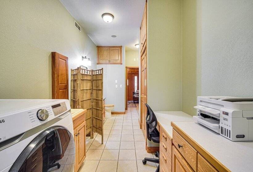 Birch Lake Home On Peninsula: Dock, Deck & Grill!