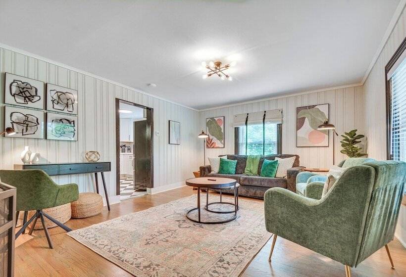 Chic Durham Home W/ Game Room: Walk To Downtown!