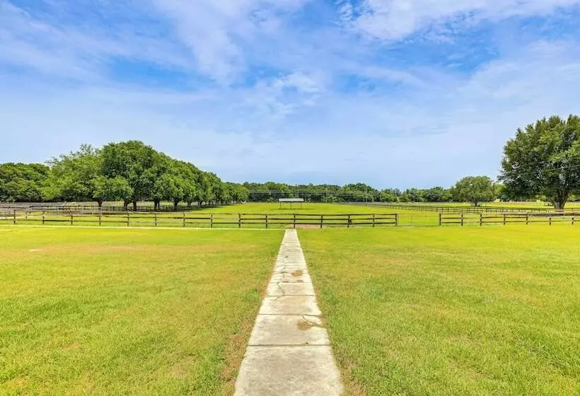 Idyllic Anthony Home: Riding Arena W/ Mirror Wall!