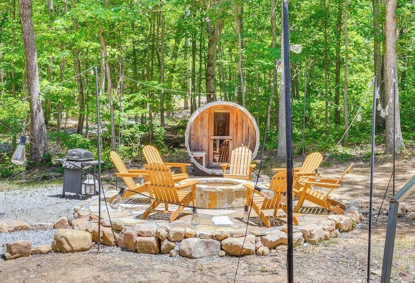Monteagle Cabin W/ Swim Spa, Sauna & Fire Pit!