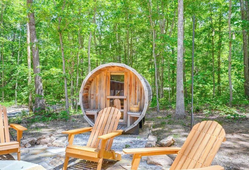 Monteagle Cabin W/ Swim Spa, Sauna & Fire Pit!