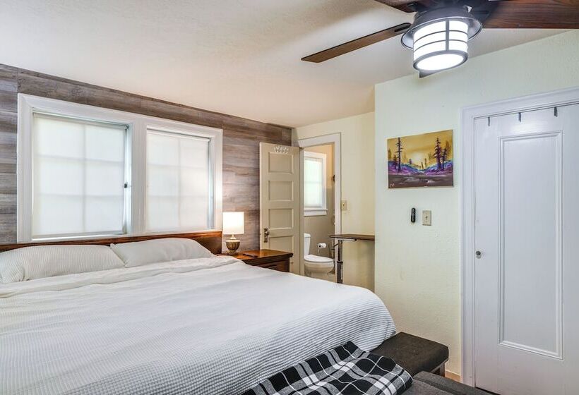 On Site River Access: Quiet Home In Wilseyville!