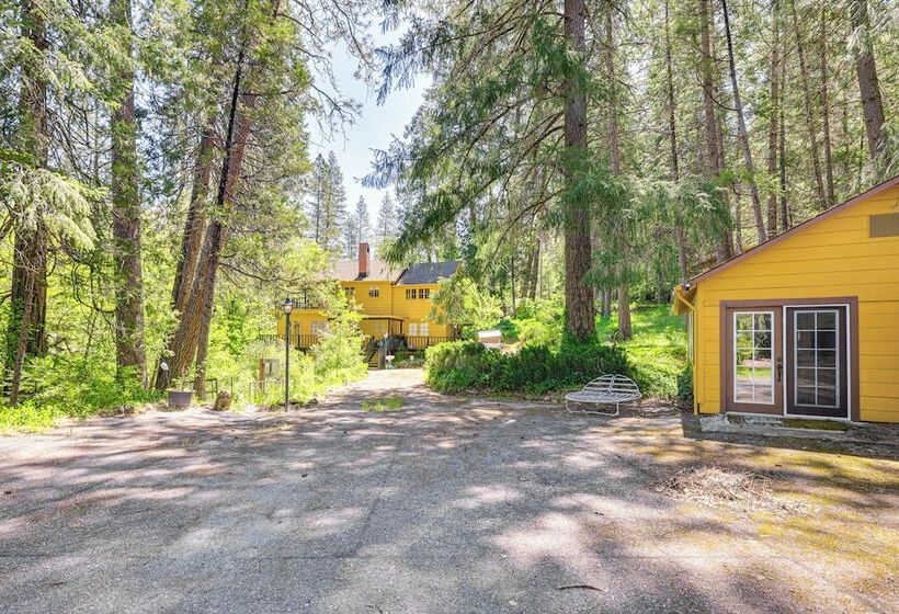 On Site River Access: Quiet Home In Wilseyville!