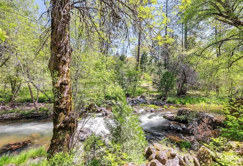 On Site River Access: Quiet Home In Wilseyville!