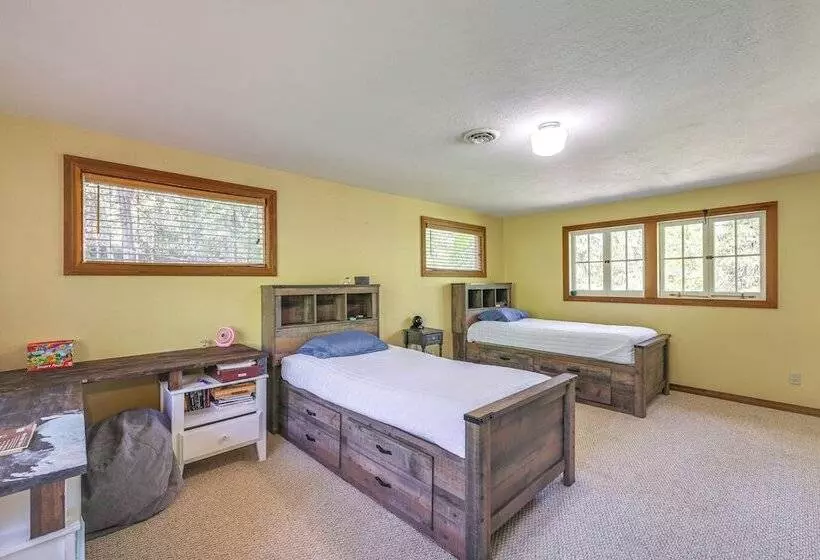 On Site River Access: Quiet Home In Wilseyville!