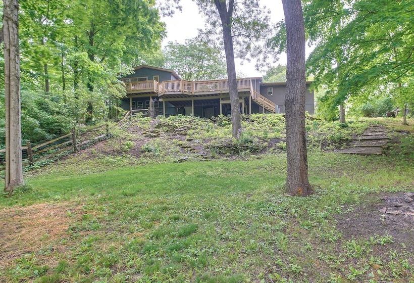 Spacious Riverfront Delaware Home W/ Views