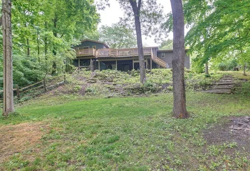 Spacious Riverfront Delaware Home W/ Views