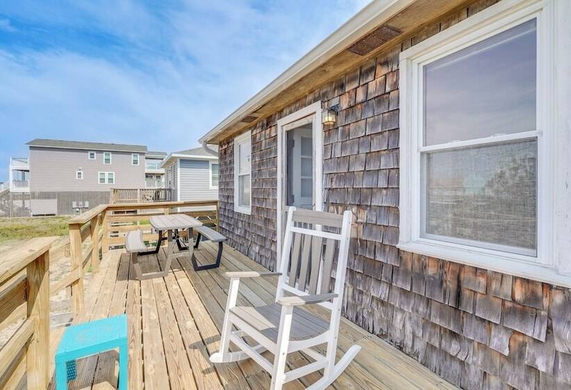 Updated Kitty Hawk Semi Oceanfront W/ Ocean Views
