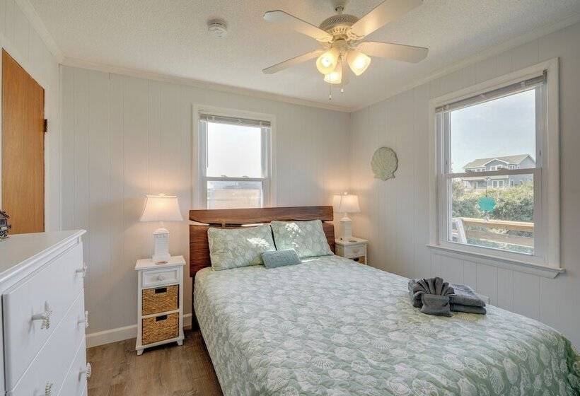 Updated Kitty Hawk Semi Oceanfront W/ Ocean Views