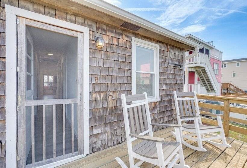 Updated Kitty Hawk Semi Oceanfront W/ Ocean Views