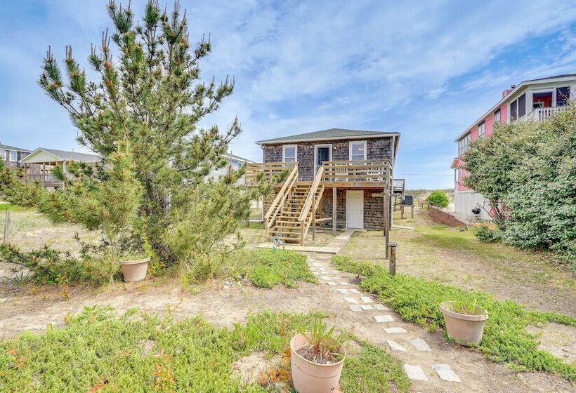 Updated Kitty Hawk Semi Oceanfront W/ Ocean Views