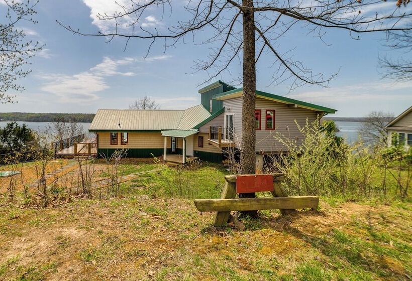 Deck W/ Lake Barkley Views: Spacious Family Home!
