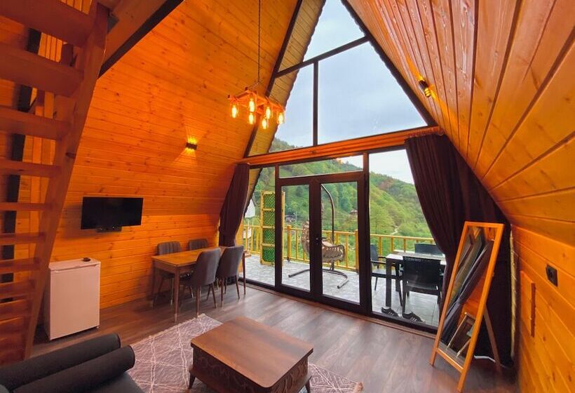 مبيت وإفطار Ağaran Wooden Houses