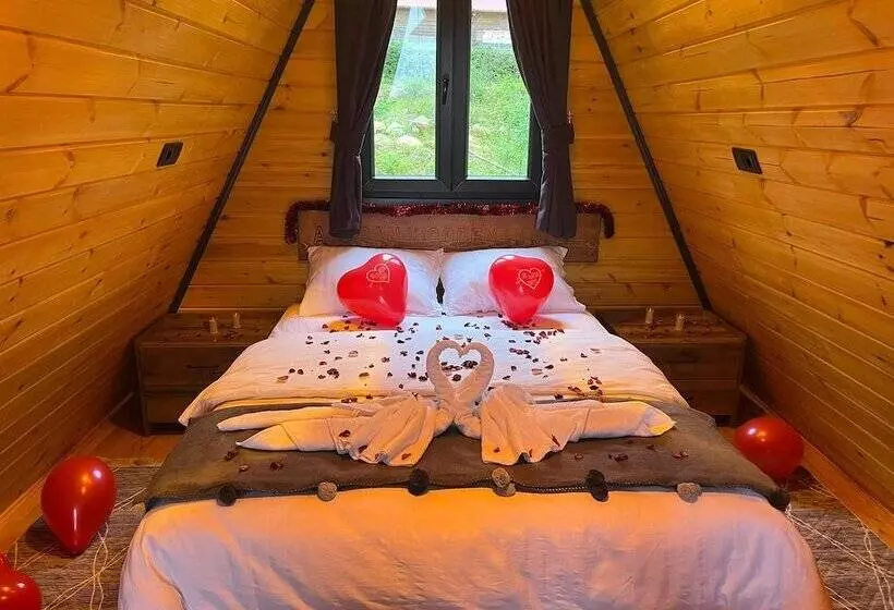 Aamiaismajoitus (B&B) Ağaran Wooden Houses