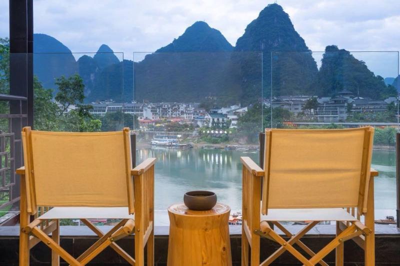 בית מלון כפרי Sea Lily Yangshuo Riverside Honeymoon
