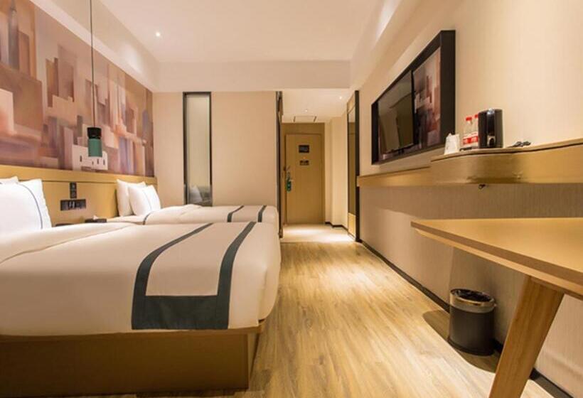 בית מלון כפרי City Comfort Inn Baise High Speed Railway Station