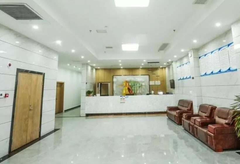 Hotelli Greentree Inn Express Xuzhou Pizhou Tiefu Town Bus Station