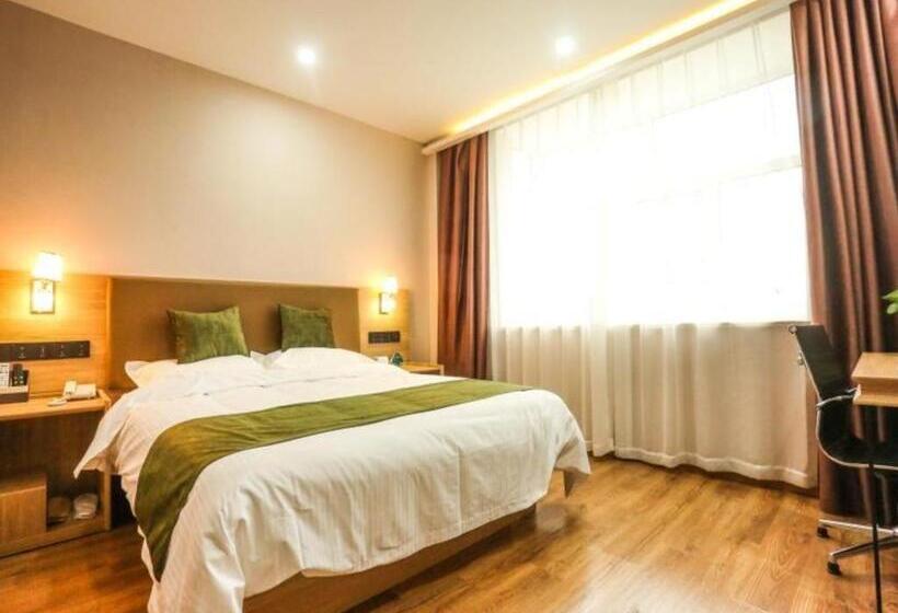 Hotel Greentree Inn Express Xuzhou Pizhou Tiefu Town Bus Station