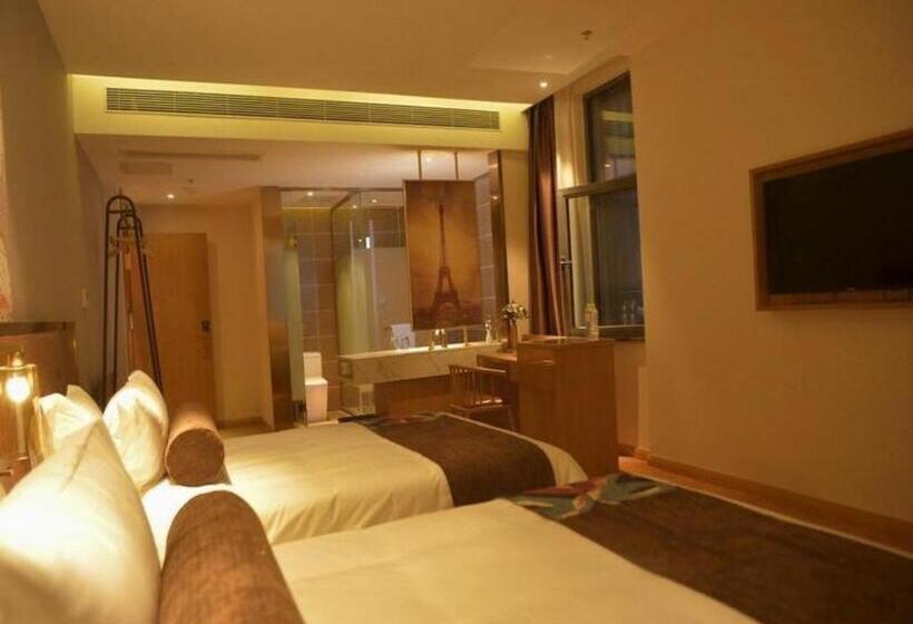 בית מלון כפרי James Joyce Coffetel Qingdao Oriental Cinema Chaoyangshan Metro Station