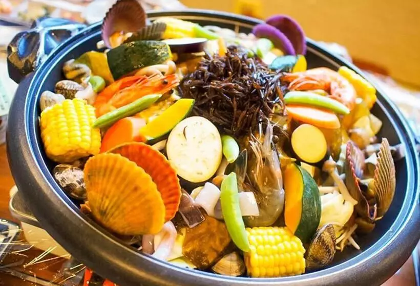 Hotelli おんせん民宿望海